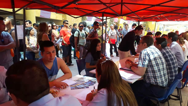 Más de mil personas participaron del segundo reclutamiento laboral masivo de la oficina Municipal de Intermediación laboral